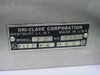 Dri-Clave Corp. 7.5 Dri-Clave Dry Heat Sterilizer w/Defects Listed
