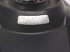 Saitek ST290 Pro joystick — close-up of silver Saitek logo badge on the black base