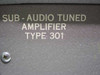 Ad-Yu Electronics 301 Sub-Audio Tuned Amplifier