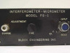 Block Engineering FG-1 Interferometer-Micrometer