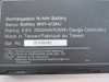 Sanyo 95480402 Rechargeable Ni-MH Battery 8HR-4/3AU - As is for