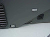 Eiki 3990 BP rear panel detail – ventilation grille, on/off switch, power inlet receptacle, and asset label