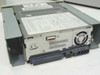 Seagate STA250000W Sidewinder Travan tape drive – rear view showing wide SCSI 50-pin connector, power connector, and cooling fan