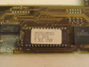 HP 09153-66511 PCB reverse close-up — firmware chip 09153-89302 dated 5 Dec 1988, Motorola MC68A09EN CPU, Mitsubishi M5M5256FP SRAM, board marked Rev B