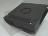 Maxell DLTtape IV cartridge bottom view showing tape reel hub and cartridge mechanics