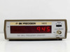BK Precision 1803 Frequency Counter front panel — red LED display showing '945', full panel view with BK Precision branding