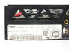 Iomega Beta 150A label closeup showing model Beta 150A, serial number K4C3350024, Made in USA, +5VDC 2A Max / +12VDC 2A Max power ratings, UL and CSA certification marks