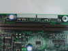 Intel 681234-509 motherboard — close-up of Slot 1 connectors labeled Secondary Processor and Primary Processor on PCB silkscreen