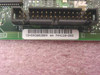 Gateway 4000510 board close-up – floppy connector header and barcode label reading ISWS93602809 AA 744110-203