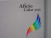 Ricoh 2103 Aficio Color 2103 Copier - Displays Input User Cod