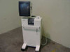Sirona Cerec II dental milling machine — full front view showing CRT monitor on top and milling unit cabinet on wheeled cart