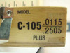 Meyer C-105 0.0115-.2505 Model M-O Plug Gages - Plus