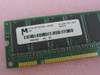 Micron MT9LSDT872AG-10CB4 64MB PC100-322-620 ECC SDRAM – close-up of label showing part number and date code