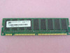 Micron MT9LSDT872AG-10CB4 64MB PC100 ECC SDRAM DIMM – full module front view showing label and memory chips
