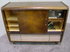 Metz 1510 AM FM SW Tube Stereo Console w/Rex Turntable