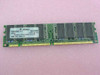 Infineon HYS64V16220GU 128MB PC100 SDRAM 168-Pin DIMM — top view showing module label and gold edge connector