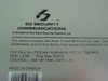 SG Security Communications Links 1000 FCC compliance label showing FCC ID F53LINKS1, REN 0.0B, RJ31X plug type, and Made in Canada marking