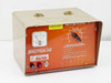 Spectronics Spectroline 1500 Lamp Tube Tester — front three-quarter view showing orange front panel, analog ammeter, Dial-A-Lamp selector knob, fuse holder, and power indicator