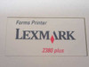 Lexmark 2380-003 Dot Matrix Forms Printer - 2380 Plus