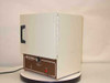 Boekel Industries 107800 tabletop lab oven — right-side and front panel view showing Boekel logo, temperature adjust knob, and heat indicator