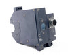 Mekel Engineering C-131 Pilots Display Recorder – bottom/rear view showing mounting bracket plate and circular military connector on side