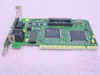 Madge Smart 16/4 PCI Ringnode Token Ring card 151-100-3S — top-side PCB view showing TI LAN controller chip and PCI edge connector