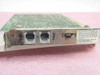 BIS Technology V1414VQH modem card bracket showing RJ-11 LINE and PHONE ports and COM port with FCC label