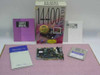 BIS Technology V1414VQH 14400 Fax Data Modem ISA card with original box, SuperVoice 2.2 manual, floppy disk, user's manual, and installation guide laid out on display