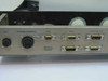 Rear panel showing EPO, System Control, J205, Bias, Cathode P/S, Etch, and RFX 600 P/S labeled DB and circular multi-pin connectors