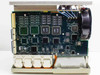 Tektronix TDS520C internal view showing main acquisition board with DSP and FPGA chips