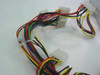 Turbolink ATX-250 power supply output cables and Molex drive connectors detail view