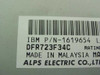 Alps DFR723F34A 1.44 MB 3.5" Floppy Drive - IBM P/N 1619654