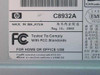 HP DeskJet 960C C8932A label – model number, Made in Malaysia May 15 2002, FCC certification