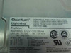 Quantum ProDrive Lightning 730AT label showing power requirements 5/12V 500/300mA, C/H/S specs, jumper configuration table, and Made in Japan marking