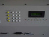 Sun Systems EC127 – close-up of front control panel showing Output Enable keys, Power/Rates/Level buttons, alphanumeric display, Air CTL Outputs and RH CTL Outputs indicator LEDs, and lower interface connectors