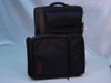 Toshiba TCC-101 rolling laptop case shown with detachable secondary compartment separated and displayed in front of main case