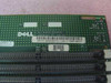 Dell OptiPlex GXM motherboard label showing full part number DP/N 00050273-12411-689-0K1P, Rev A00, Copyright 1995-96, assembled in Mexico