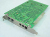 Kyungki Systems Com-Guard 2301-0010 ISA card — rear/solder-side view showing edge connector and bracket with modular and audio-style sensor ports