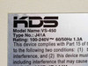 KDS VS-450 14" SVGA Monitor