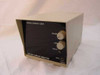 Cardio Display Corp CD-200 Cardiac Monitor – front-left 3/4 view showing beige enclosure, black angled panel with Volume, Gain, and Freeze knobs, and INPUT jack