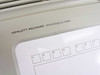 HP 9111A front panel close-up — Hewlett-Packard 9111A Graphics Tablet nameplate and numbered function button overlay (buttons 1–7 visible)