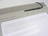 HP 9111A Graphics Tablet — front three-quarter view showing full 16-button function key overlay along bottom of drawing surface and tethered stylus on top