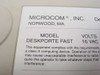 Microcom V.34 Deskporte Fast V.34 Deskporte Fast Modem 199603001A