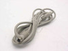PS/2 cable included with Preh Commander MC128WX POS keyboard — gray Mini-DIN to Mini-DIN cable