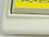 Close-up of cosmetic crack on lower right corner of Preh Commander MC128WX plastic case