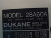 Dukane 28A60A Film Strip Viewer with cassette and projector
