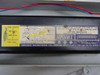 Advance SM-2E75-S-TP ballast label closeup showing 120V 60Hz 430mA specs and T12 Slimline lamp compatibility chart