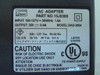 Skynet DAD-3004 rating label – shows Part No. 15J0300, Input 100-127V 1.0A, Output 30V DC 0.4A, UL Listed