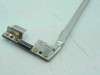 Toshiba Satellite 1115 LCD right hinge bracket — close-up of hinge pivot block and mounting bracket hardware