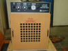 Lab-Line Squaroid Duo-Vac Oven front view — tan cabinet with ventilation grid, control panel, vacuum gauge, hot surface warning label